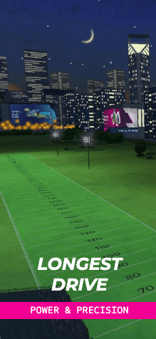 Smashers On Inrange — Longest Drive game mode preview
