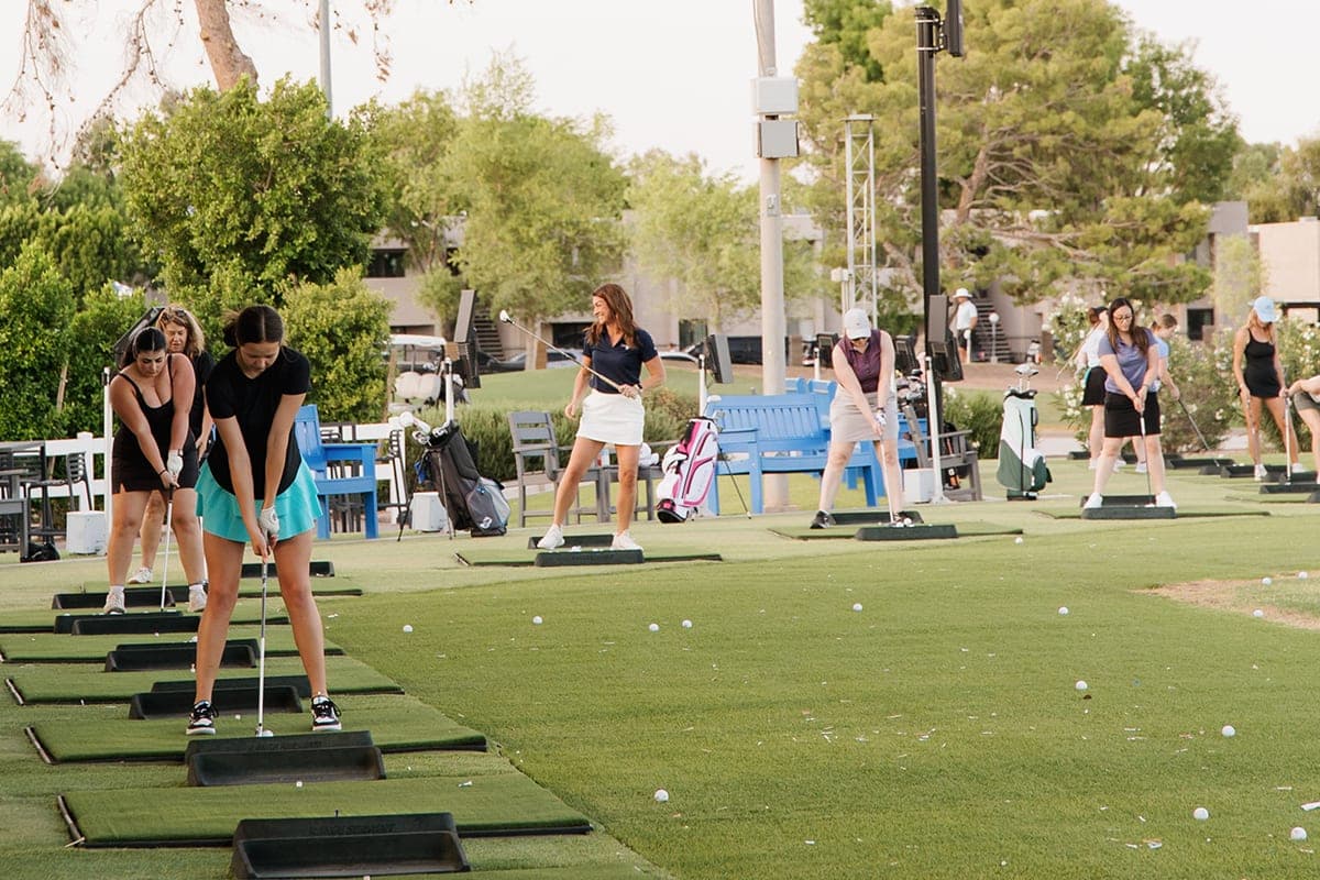 Smashers On Driving Range | Dobson Ranch Golf Club