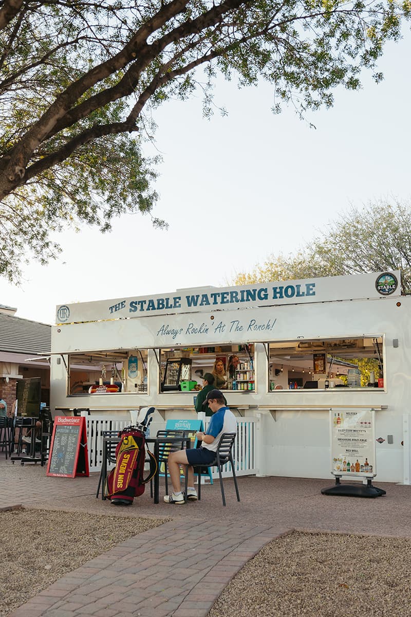On the course at Dobson Ranch